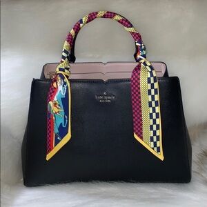 Checkered Horse Jockey Scarf Twilly Bandeau